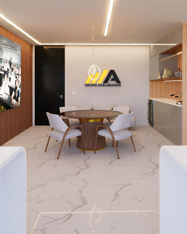 Sala de reuniões do Grupo Acelerador